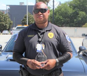 Akim Garcia- Sunstates Security Supervisor of the Year 2021 Security Services Savannah GA