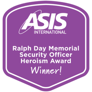 ASIS Ralph Day Award Winner- Officer Green, New Castle, DE