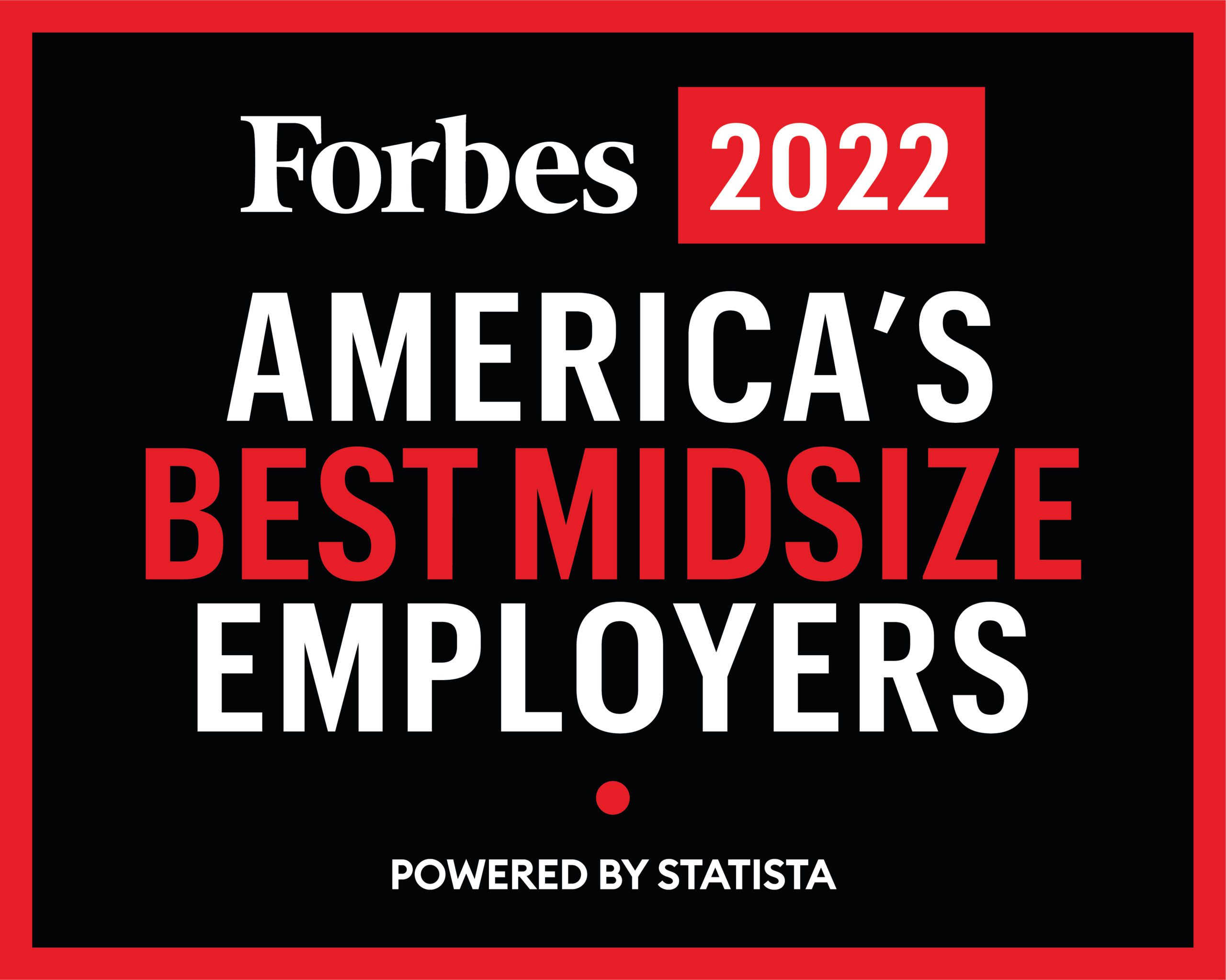 Best Midsize Employer 2022