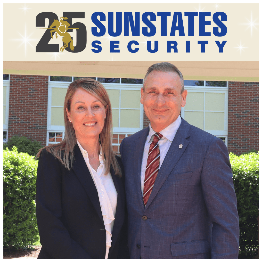 Sunstates Security Celebrates 25 Years Glenn and Kathy