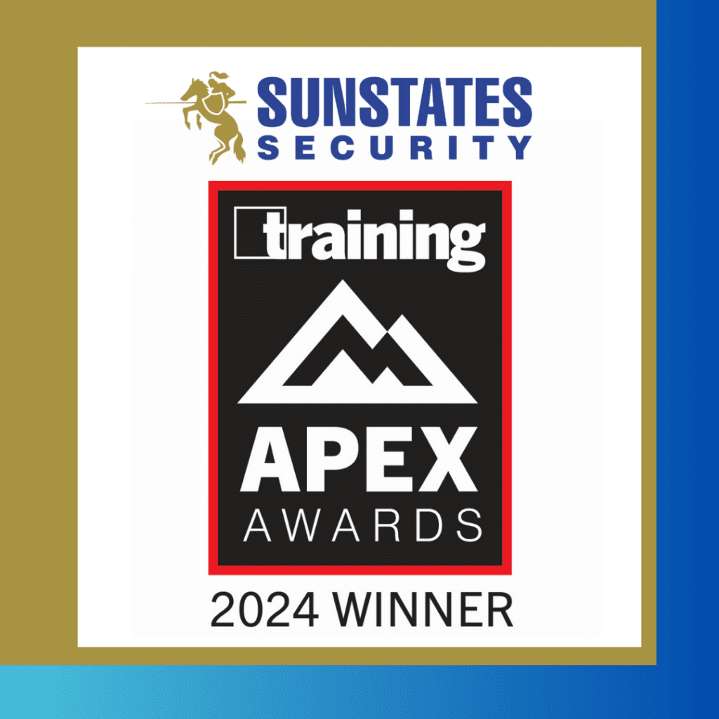 Apex Training Award Winner 2024- Sunstates Security Company