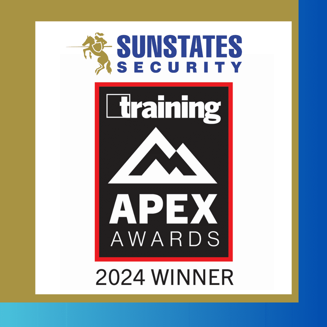 Apex Training Award Winner 2024- Sunstates Security Company
