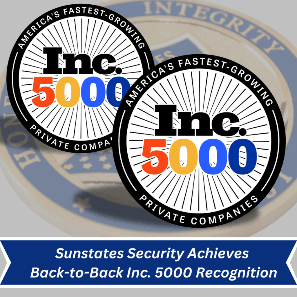 2024 Inc. 5000 List - Sunstates Security