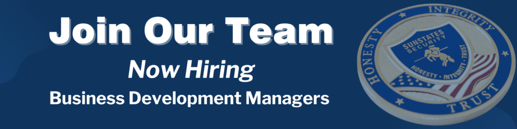 Business Development Manager- Now Hiring, Security Careers