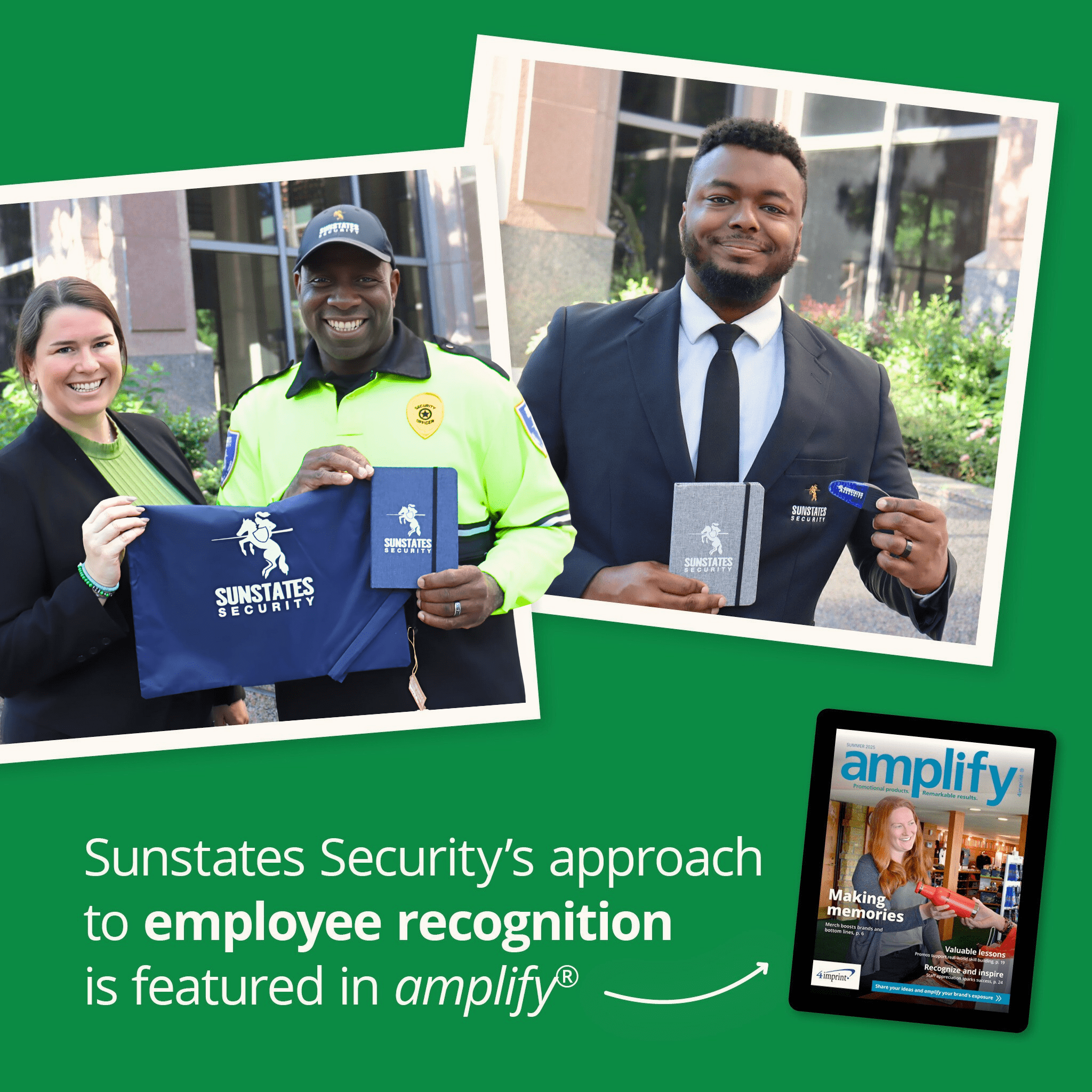 Amplify Summer 4impring Newsletter - Meaningful Connection- Sunstates Security Company