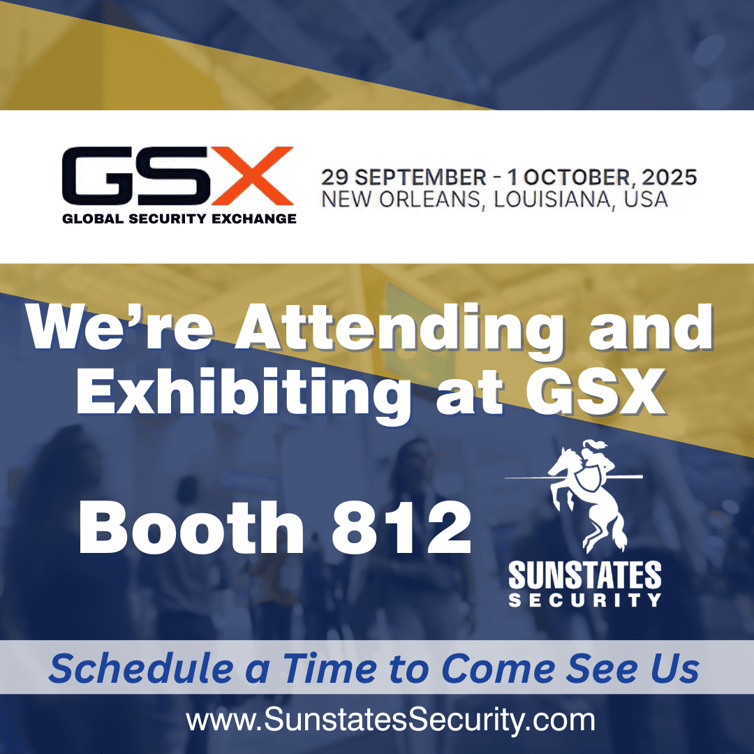 GSX 2025- Sunstates Security Booth 812- ASIS GSX 2025