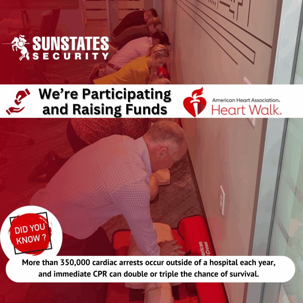 Triangle Heart Walk 2025- Sunstates Security Company