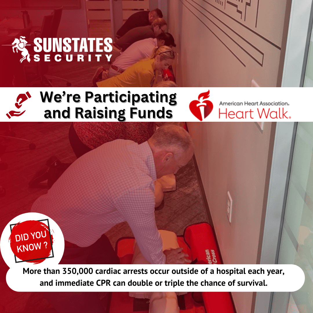 Triangle Heart Walk 2025- Sunstates Security Company
