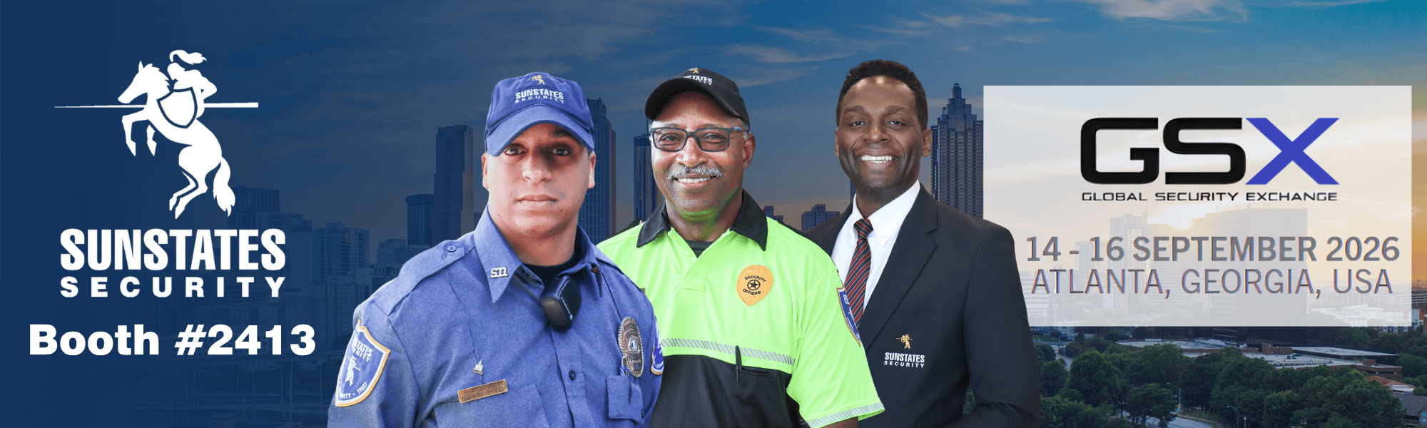 Sunstates Security GSX 2026 Banner
