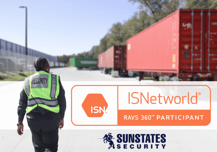 Sunstates Security ISNetworld RAVS 360™ Participant Recognition